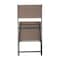 Flash Furniture Brazos Folding Chairs w/Brown Flex Comfort Material Backs and Seats and Black Metal Frames, 2PK TLH-SC-097-BRN-02-GG - alternate 7